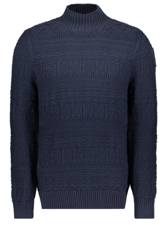 PME legend Trui COTTON HEAVY JACQUARD TURTLENECK PKW206328 5288