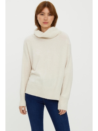Vero Moda Trui VMDOFFY LS COWLNECK BLOUSE GA NOOS 10231324 Birch