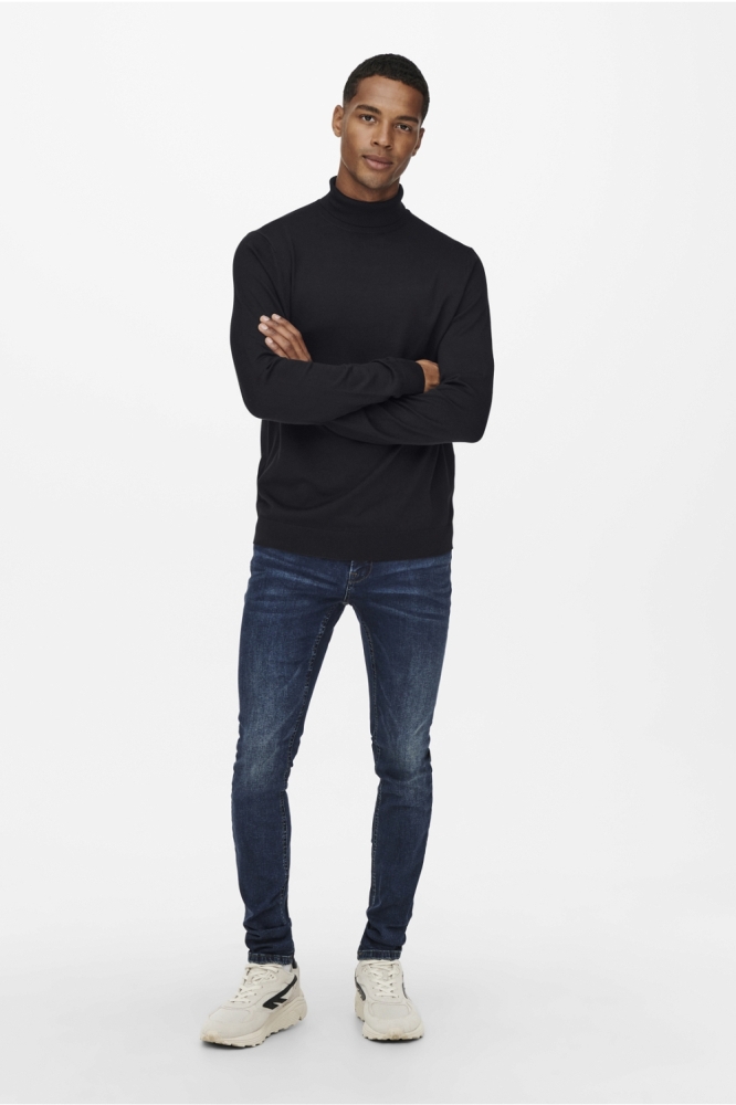 Only & Sons zwarte heren trui | Model
