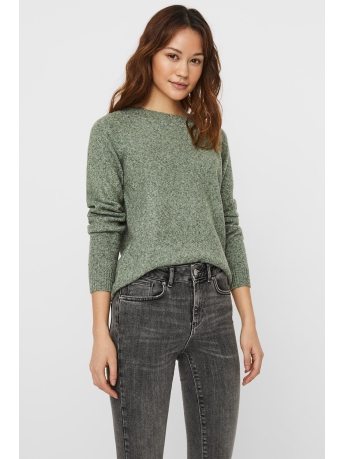 Vero Moda Trui VMDOFFY LS O-NECK BLOUSE GA NOOS 10201022 LAUREL WREATH