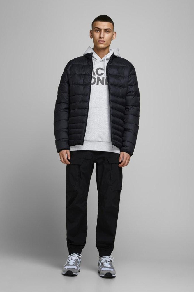 Jack & Jones grijze heren trui | Model