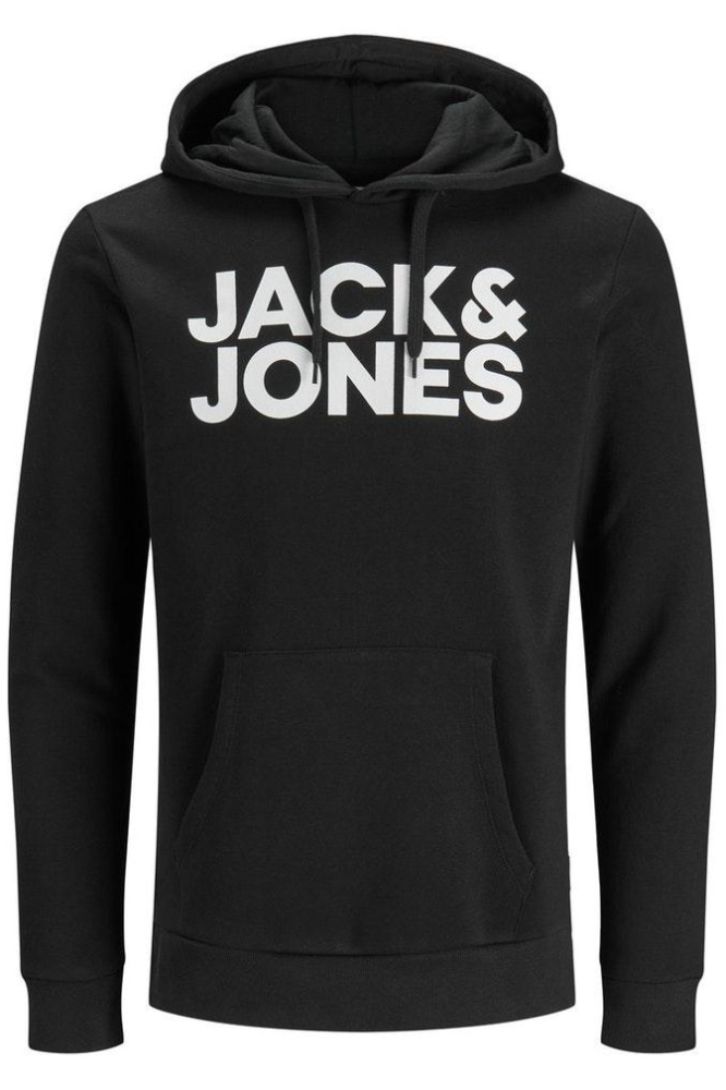 JJECORP LOGO SWEAT HOOD NOOS 12152840 Black/Reg/Large