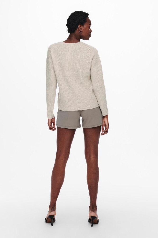Only beige dames trui