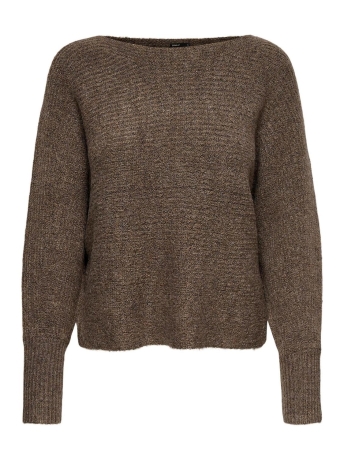 Only Trui ONLDANIELLA L/S PULLOVER KNT NOOS 15168705 MAJOR BROWN