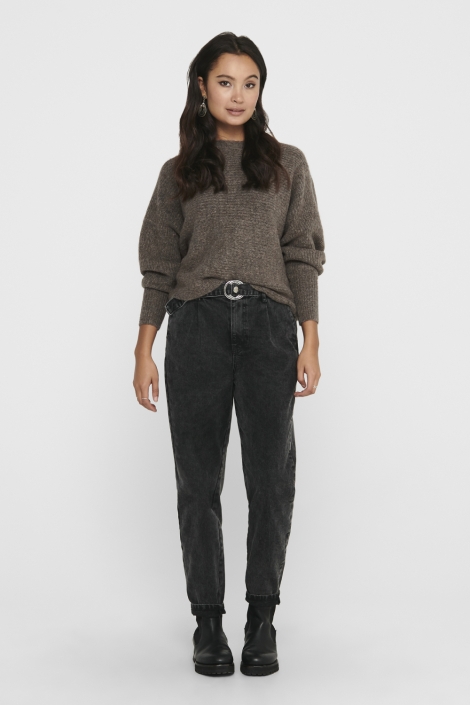 Only bruine dames trui | Model