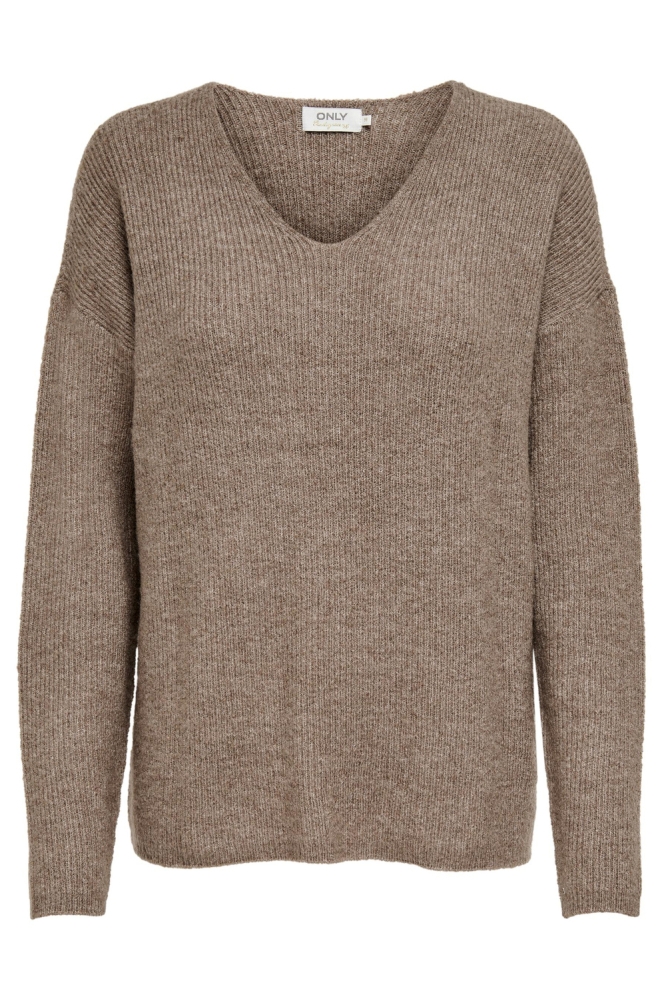 Only bruine dames trui