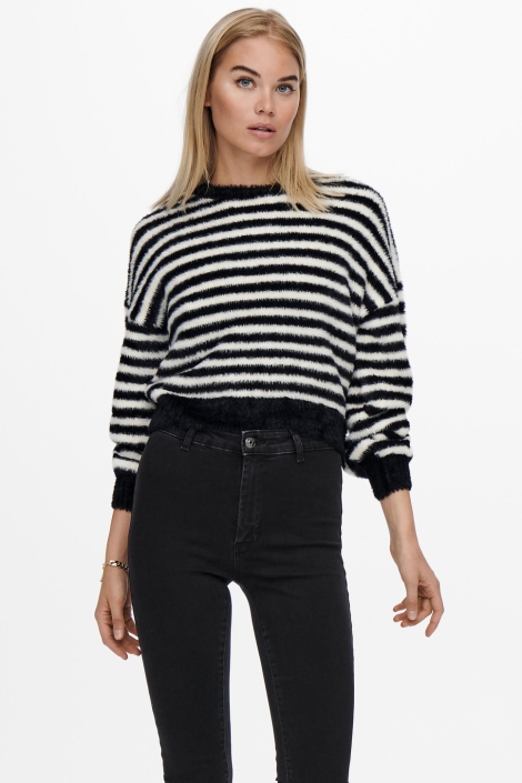 Only zwarte dames trui