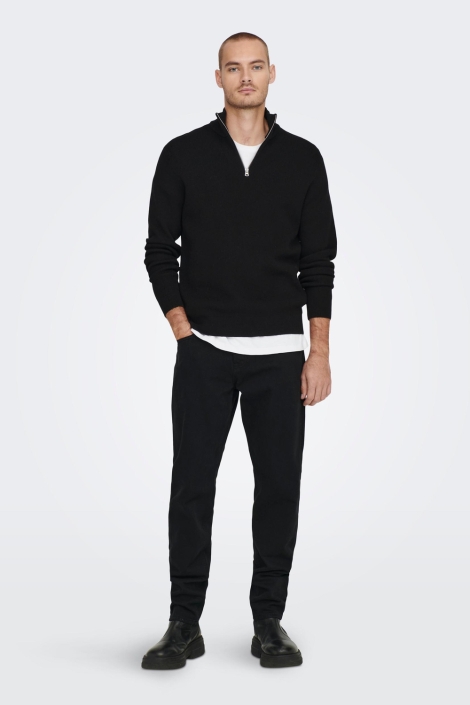 Only & Sons zwarte heren trui | Model