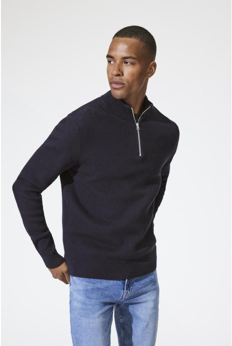 Only & Sons onsphil reg 12 cotton half zip knit