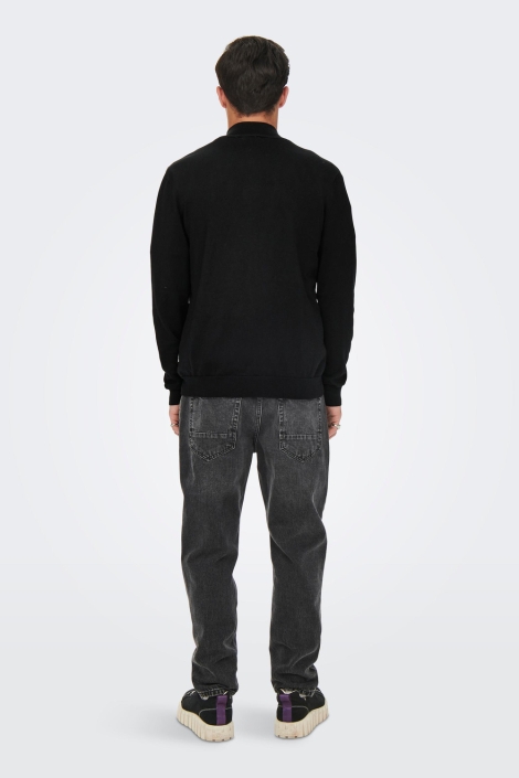 Only & Sons zwarte heren trui | Model