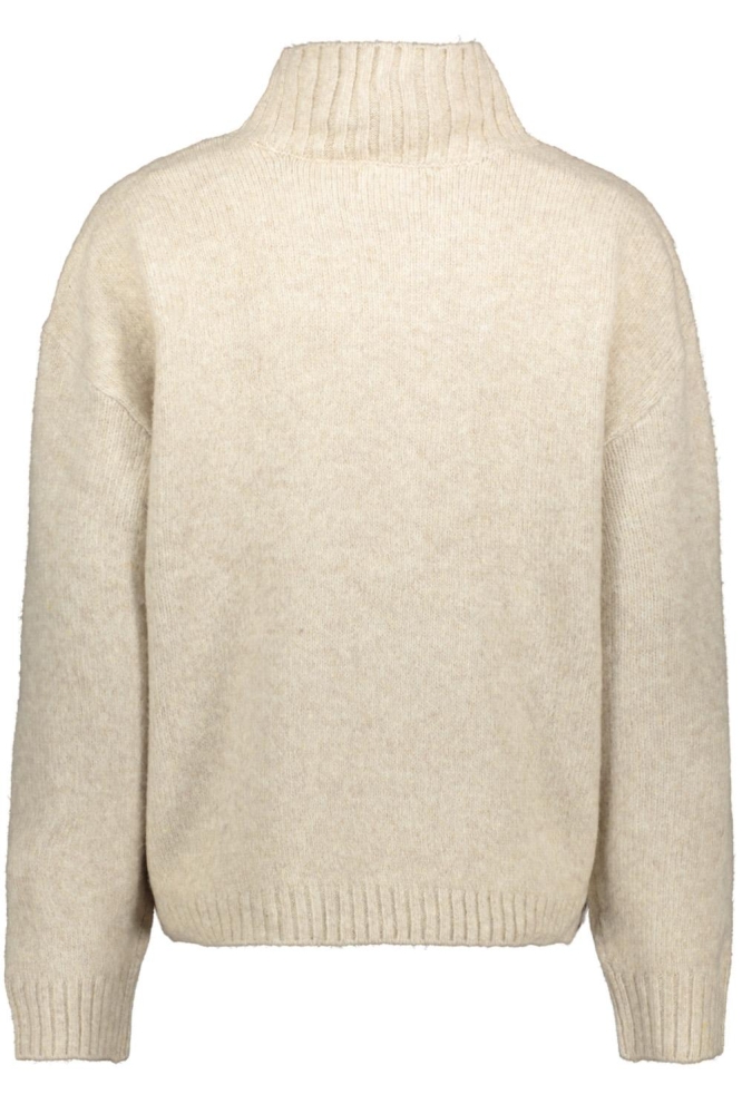 ONLMICA LS CABLE O-NECK PULLOVER KN 15272865 Oatmeal