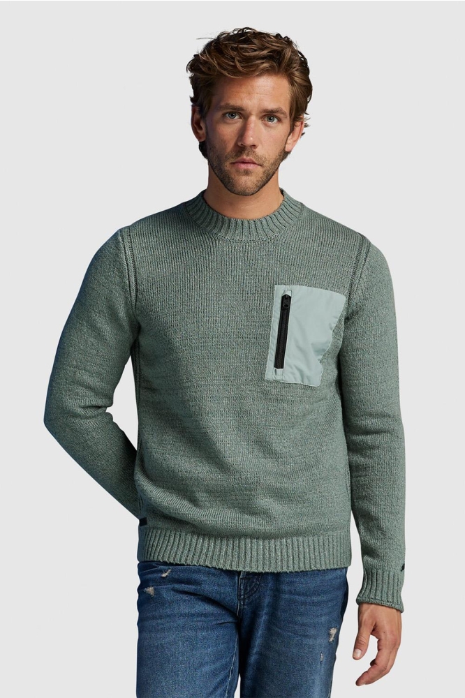 MOCK NECK PULLOVER CKW2211368 6021