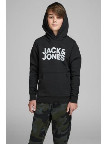 Jack & Jones Junior Trui JJECORP LOGO SWEAT HOOD NOOS JNR 12152841 Black