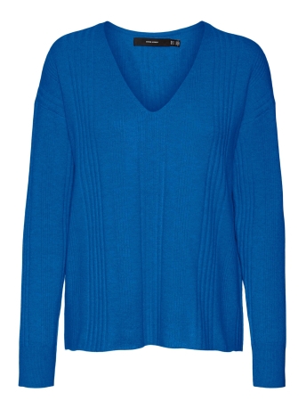 Vero Moda Trui VMINNIE LS V-NECK PULLOVER GA BOO 10277276 SKYDIVER