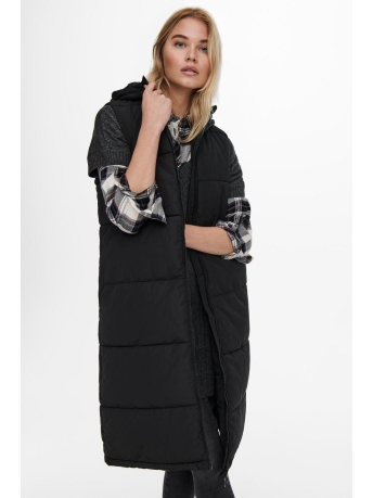 Only Jas ONLALINA LONG WAISTCOAT OTW NOOS 15241995 BLACK