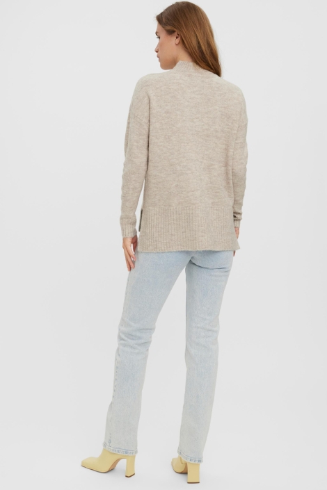 Vero Moda beige dames trui | Model