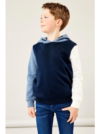 Name It Trui NKMKALPO LS SWEAT WH BRU NOOS 13204813 China Blue