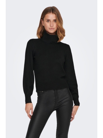Jacqueline de Yong Trui JDYRUE L/S ROLL NECK PULLOVER KNT 15271309 BLACK