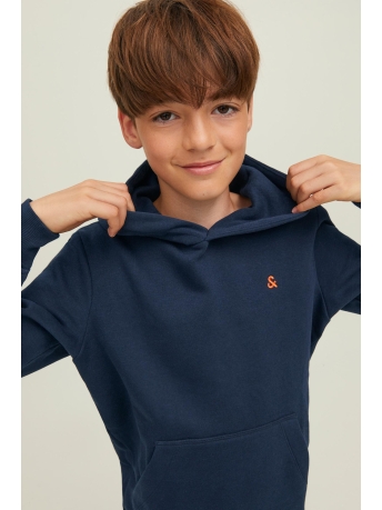 Jack & Jones Junior Trui JJESTAR ROOF SWEAT HOOD NOOS JNR 12213100 Navy Blazer