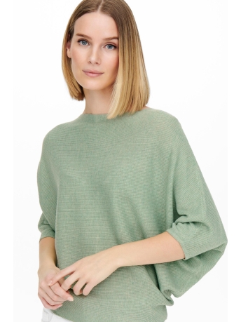 Jacqueline de Yong Trui JDYNEW BEHAVE BATSLEEVE PULLOV. KNT 15181237 BASIL/MELANGE