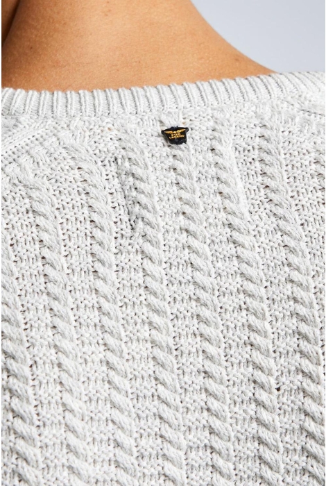 PME legend r-neck knit sweat combination