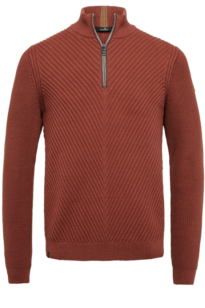 COTTON BLEND HALF ZIP PULLOVER VKW2209329 8255