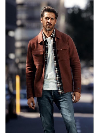 Cast Iron Vest WOOL ZIP JACK CKC2209354 8168