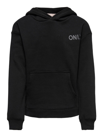 Kids Only Trui KOGEVERY LIFE SMALL LOGO HOODIE PNT 15247208 Black