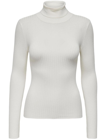 Jacqueline de Yong Trui JDYPLUM GIA L/S ROLLNECK PULLOVER K 15275116 Cloud Dancer