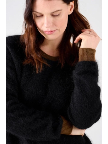 Sandwich Trui PULLOVER LONG SLEEVES 21001793 80041 BLACK