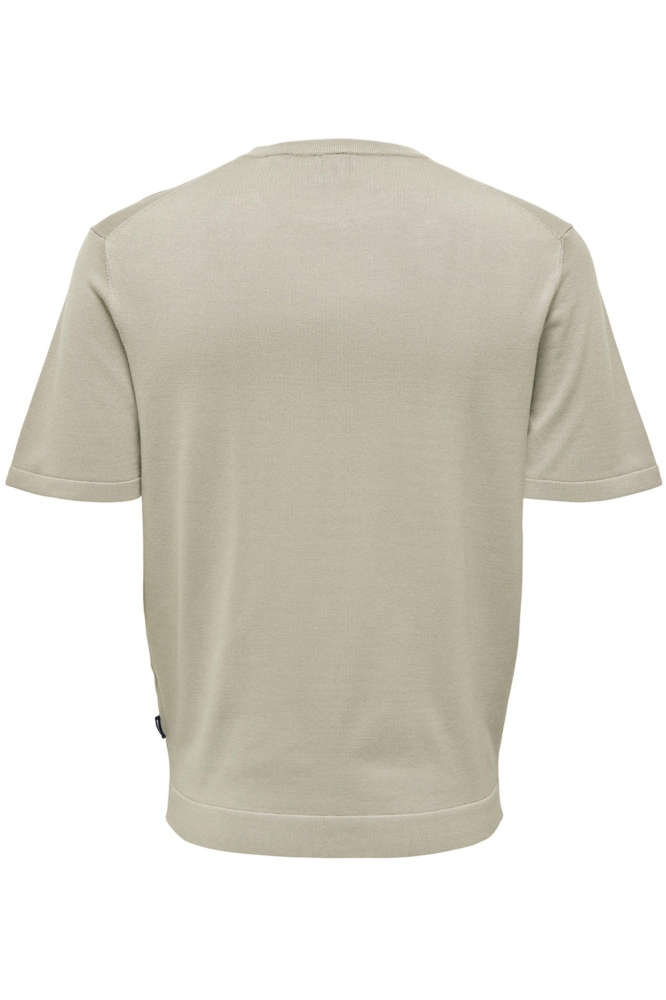 ONSWYLER LIFE 14 SS KNIT 22022928 VINTAGE KHAKI