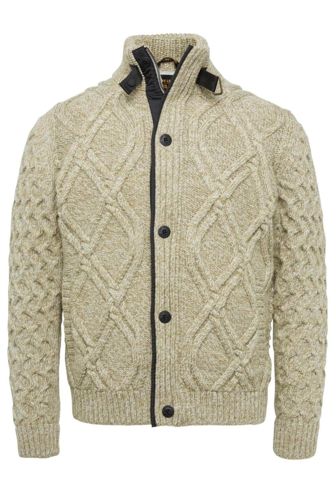 MIXED YARN ZIP JACKET PKC2210321 7014