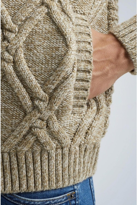 Zuidoost voorbeeld Verlaten mixed yarn zip jacket pkc2210321 pme legend vest 7014