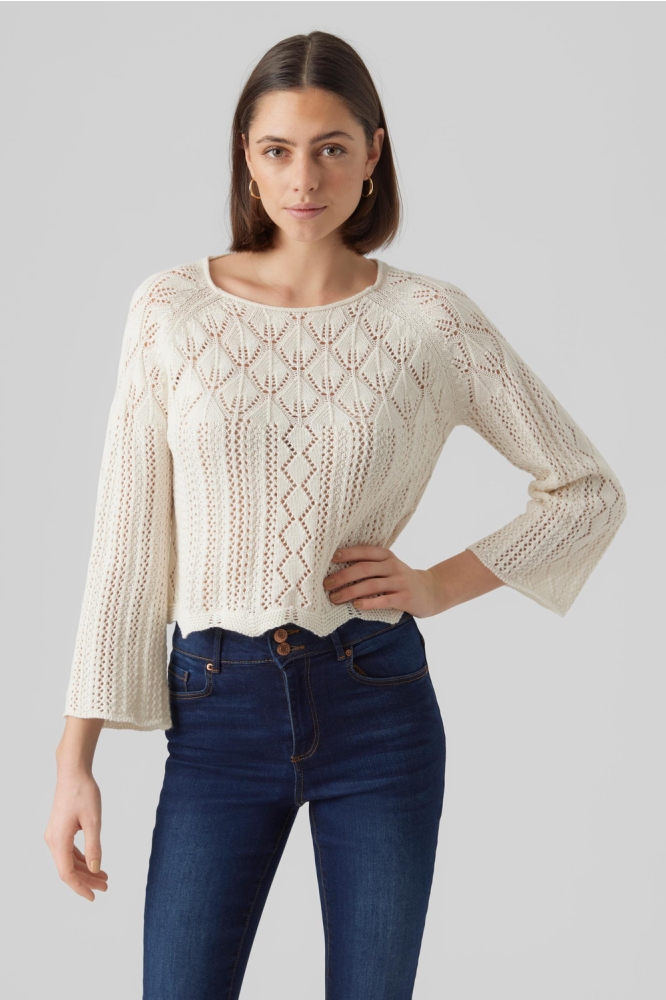 VMGINGER 3/4 BOATNECK PULLOVER GA N 10289545 Birch