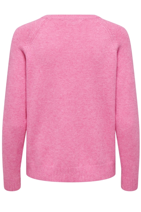 Only roze dames trui | Achteraanzicht