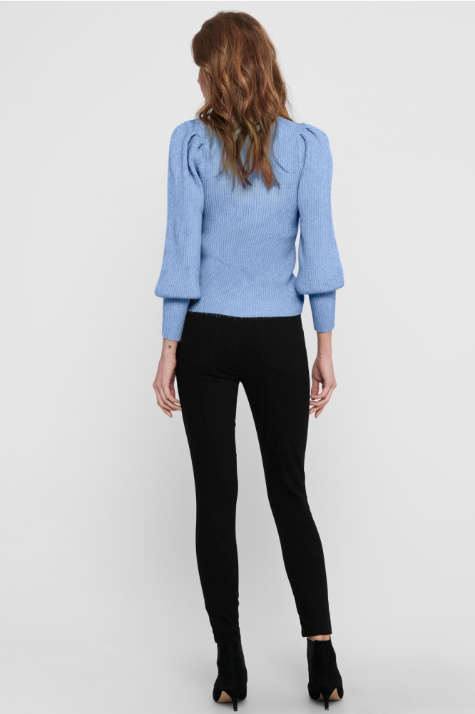 onlkatia l/s highneck pullover knt 15232494 only trui allure