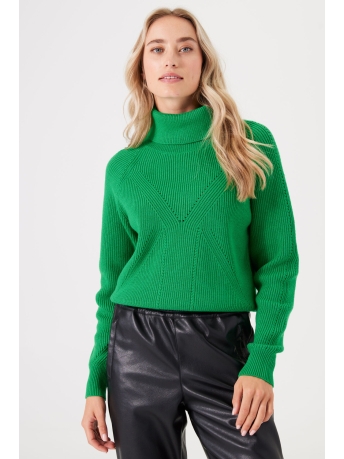 Garcia Trui GEBREIDE TRUI J30255 468 JOLLY GREEN