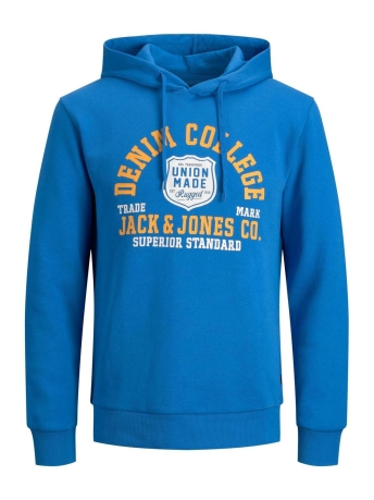 Jack & Jones Trui JJELOGO SWEAT HOOD 2 COL 22/23 NOOS 12210824 French Blue