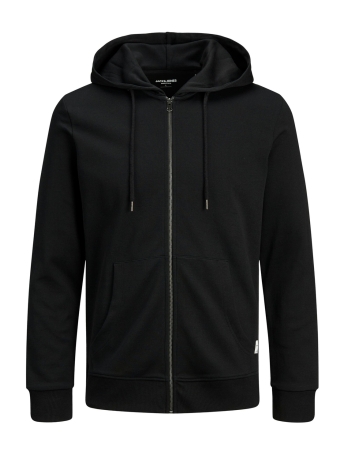 Jack & Jones Vest JJEBASIC SWEAT ZIP HOOD NOOS 12181901 BLACK