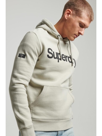 Superdry Trui CL HOOD M2011884A WILLOW GREY
