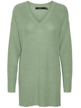 Vero Moda Trui VMNEWLEXSUN LS LONG V-NECK PULLOVER 10278332 Reseda