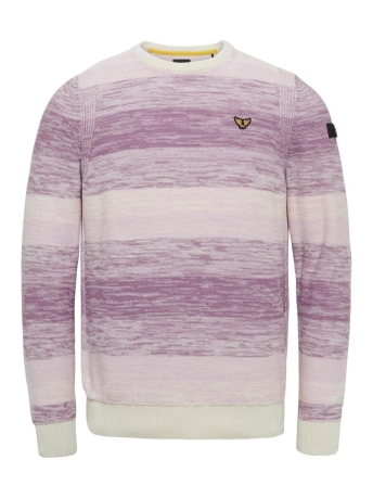 PME legend Trui COTTON STRIPED PULLOVER PKW2302301 4114