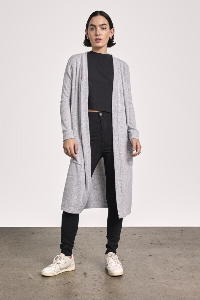 Noisy may grijze dames vest