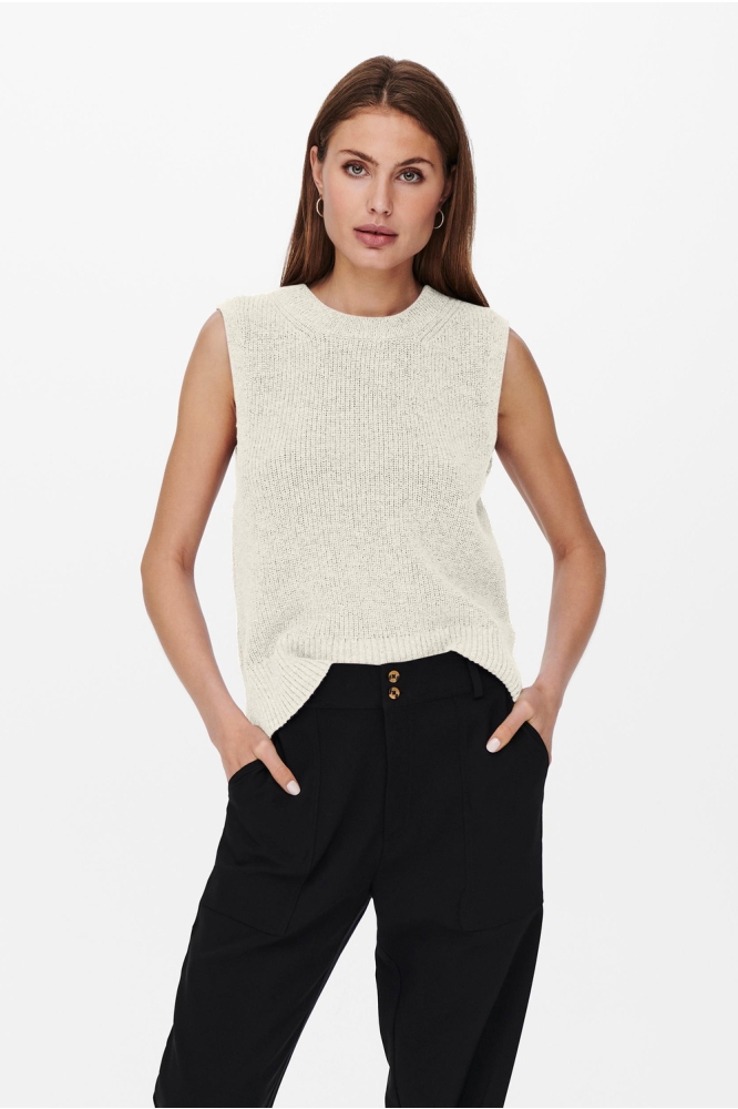 ONLPARIS LIFE VEST KNT NOOS 15220032 Tofu