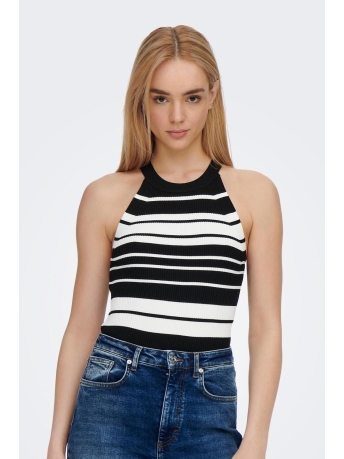 Only Top ONLEDNA HALTERNECK TOP KNT NOOS 15277548 Black/CLOUD DANC