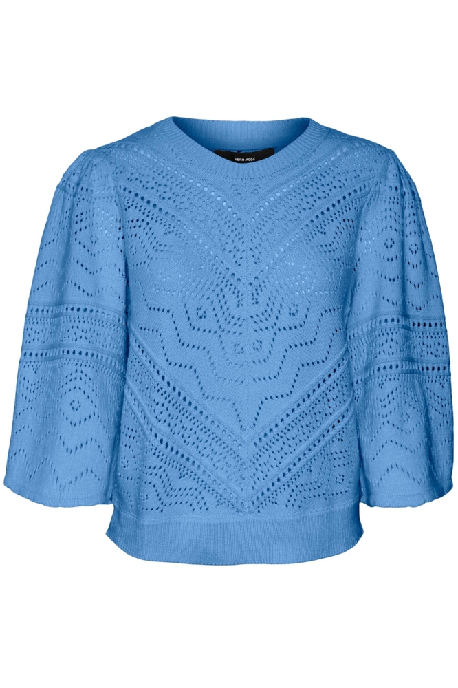 VMBERNADETTE 2/4 O-NECK PULLOVER BO 10283016 LITTLE BOY BLUE