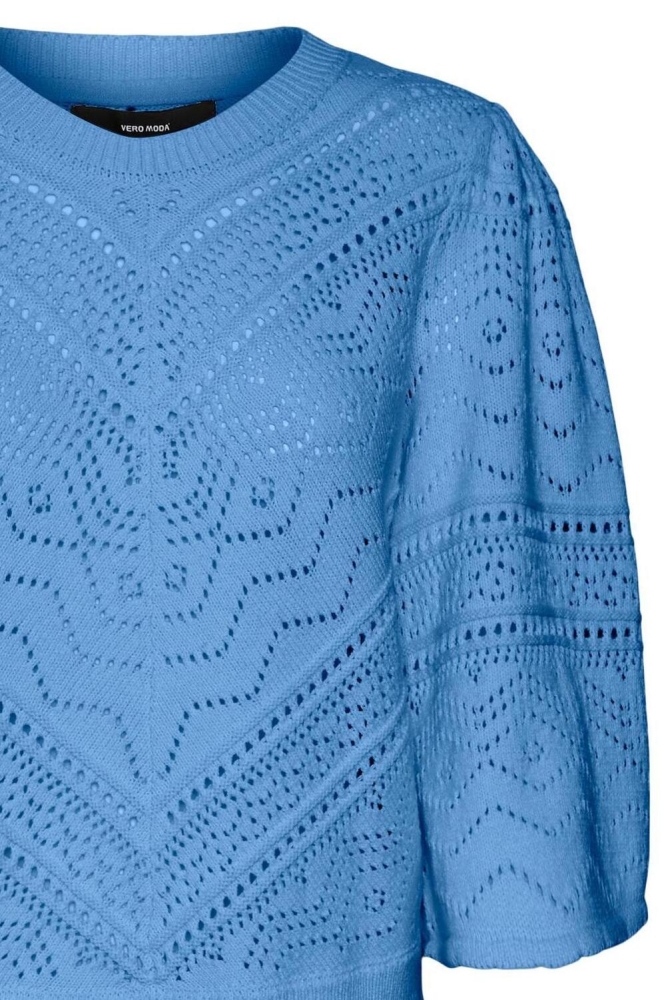 VMBERNADETTE 2/4 O-NECK PULLOVER BO 10283016 LITTLE BOY BLUE