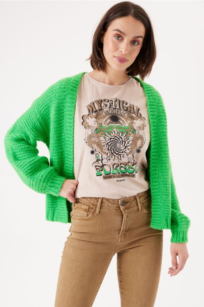 VEST I30056 9737 BRIGHT GREEN