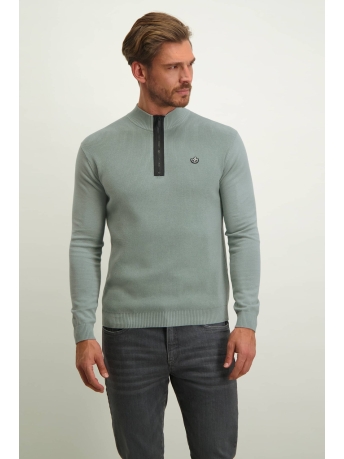 BlueFields Trui TRUI MET SPORTZIP EN REGULAR FIT 13133029 5200