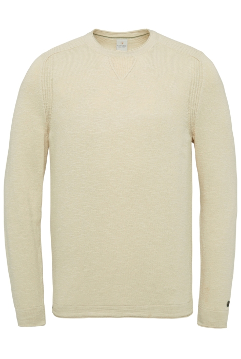 Cast Iron crewneck linen cotton slub